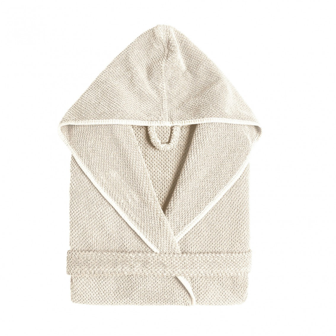 An image of Graccioza Bee Waffle Hooded Bathrobe
