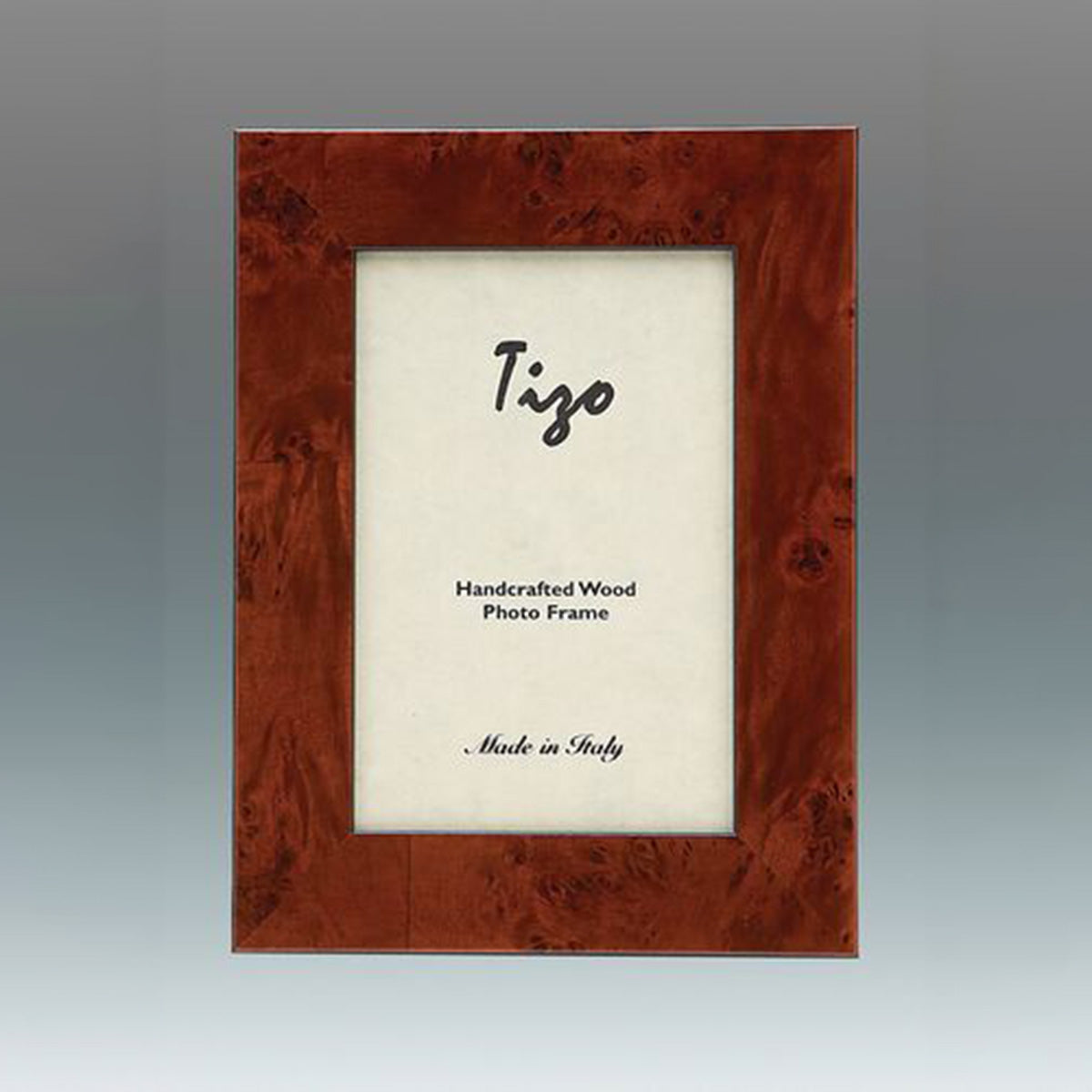 Tizo Burl Pattern Wide Wood Frame
