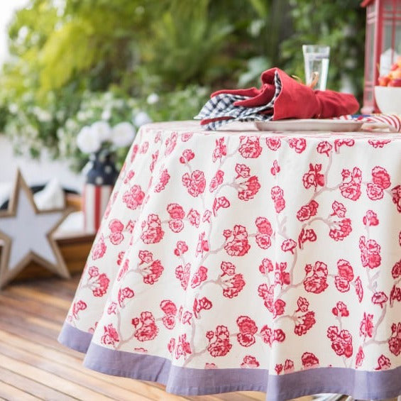 An image of Caravan Cherry Blossom Tablecloth