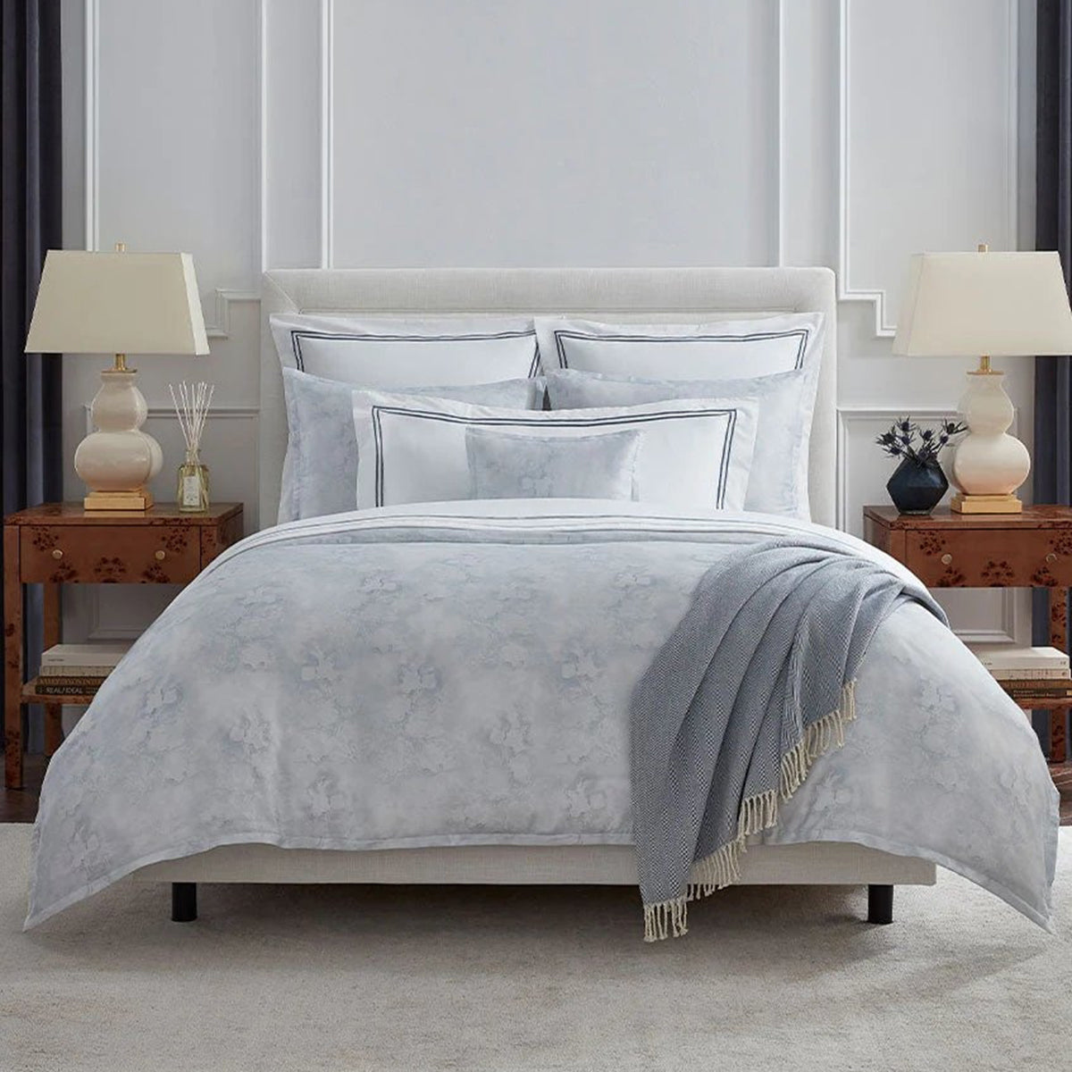 An image of Sferra Pastena Duvet Cover