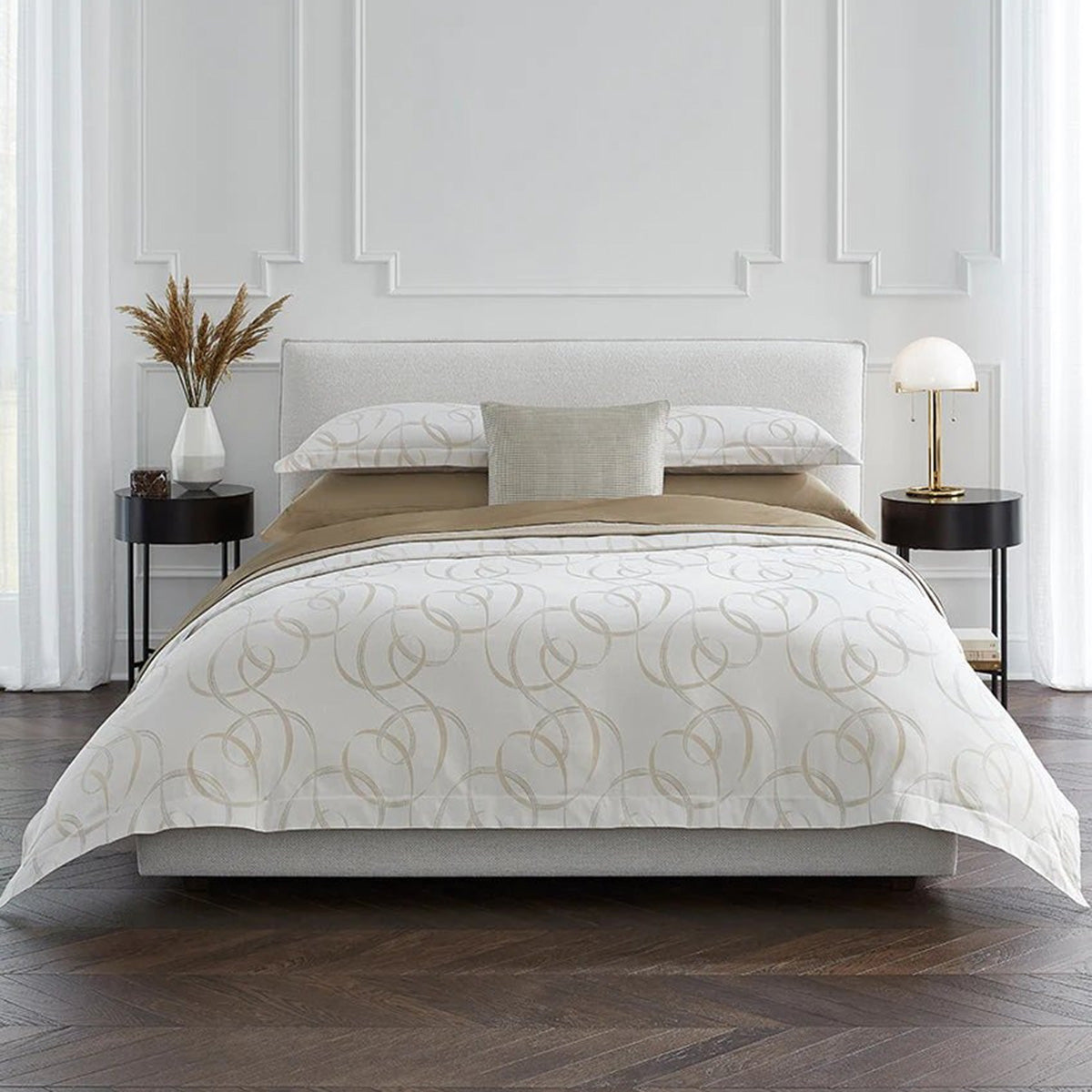 An image of Sferra Caravino Duvet Cover