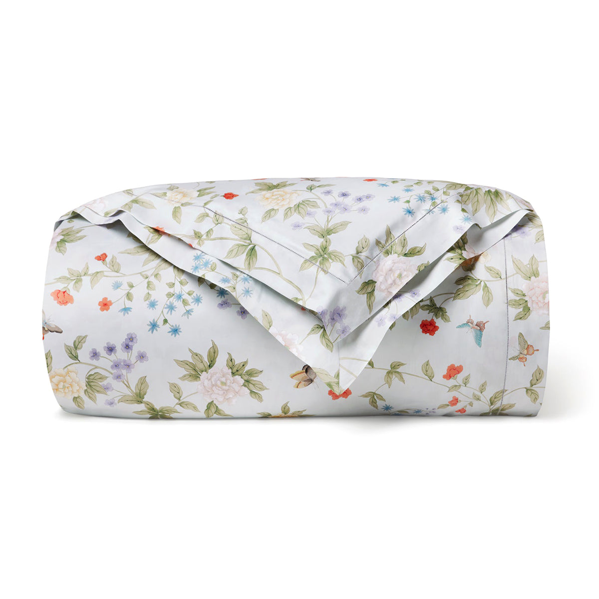 An image of Sferra Luoyang Garden Duvet Cover