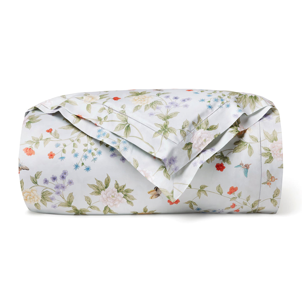 An image of Sferra Luoyang Garden Duvet Cover