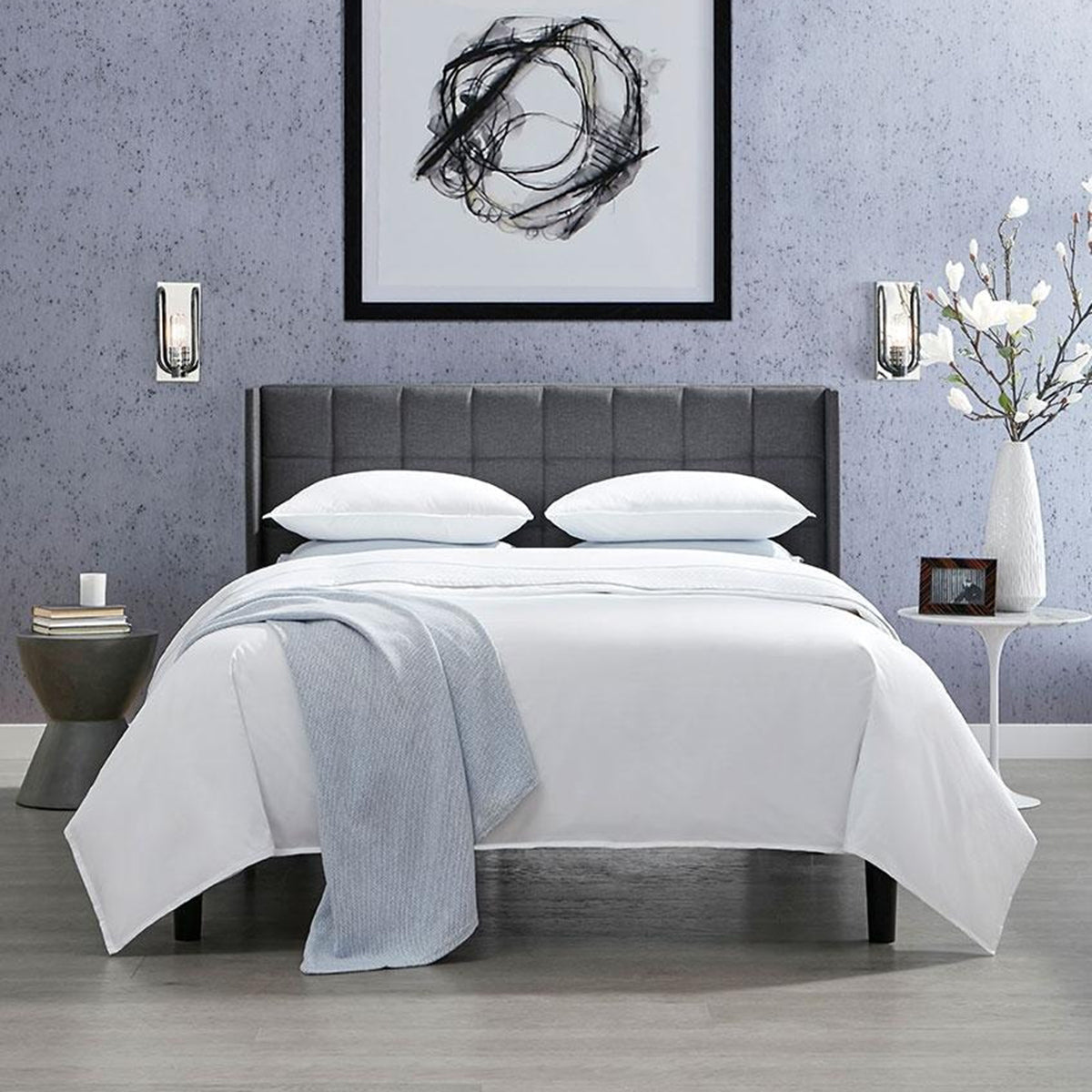 An image of Sferra Corto Celeste Flat Sheet