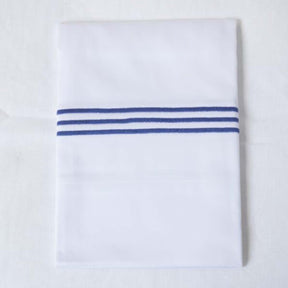 Gracious Home 3-Line Embroidered Flat Sheet