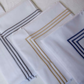 Gracious Home 3-Line Embroidered Sham