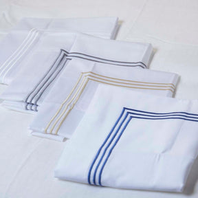 Gracious Home 3-Line Embroidered Sham