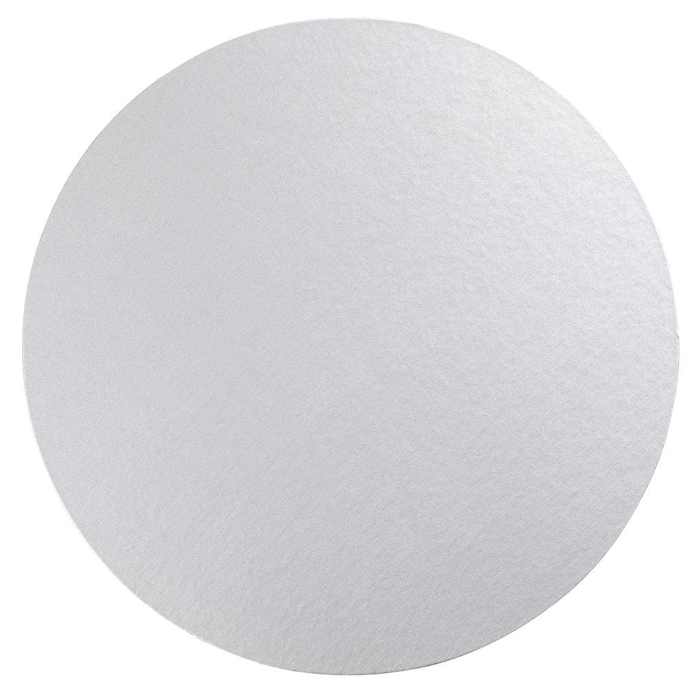 Caspari Luster Round Placemat - Silver