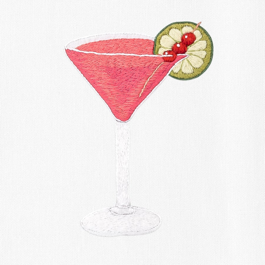 An image of Henry Handwork Summer Drinks Mixed Cocktail Napkin - Set of 4