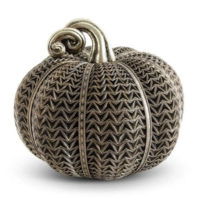 K&K Assorted Resin Textured Pumpkin