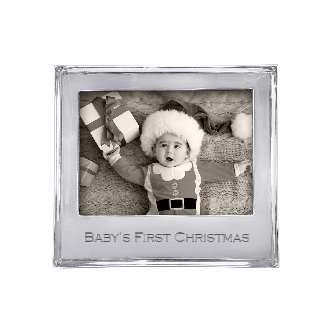 An image of Mariposa "Baby's First Christmas" 5"x7" Frame