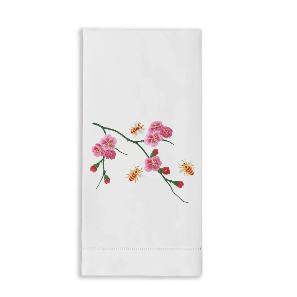 Henry Handwork Bees and Flowers Hand Towel