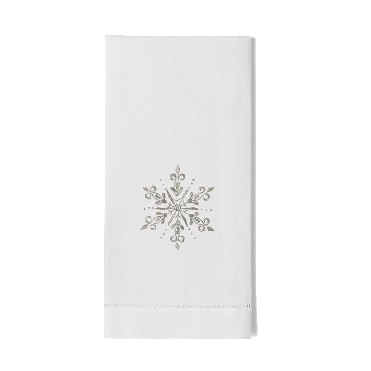 An image of Henry Handwork Snowflake Hand Towel