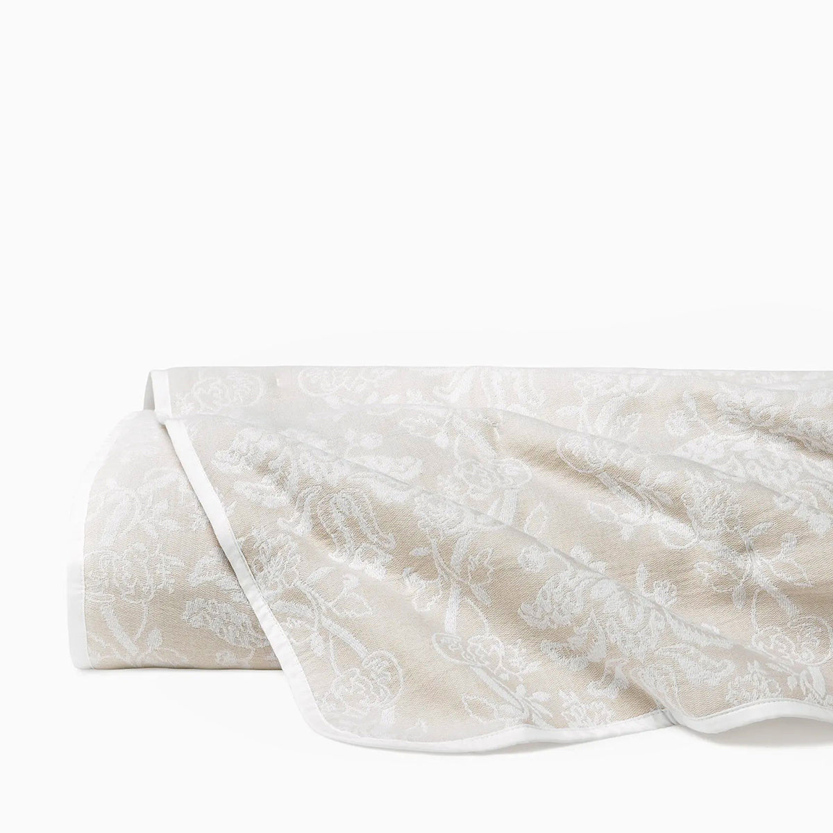 An image of Sferra Isabella Jacquard Quilt Coverlet