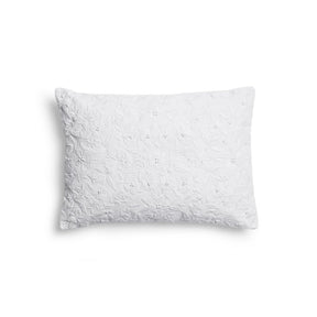 Michael Aram Wildflowers Embroidered Decorative Pillow - 14"x20" - White