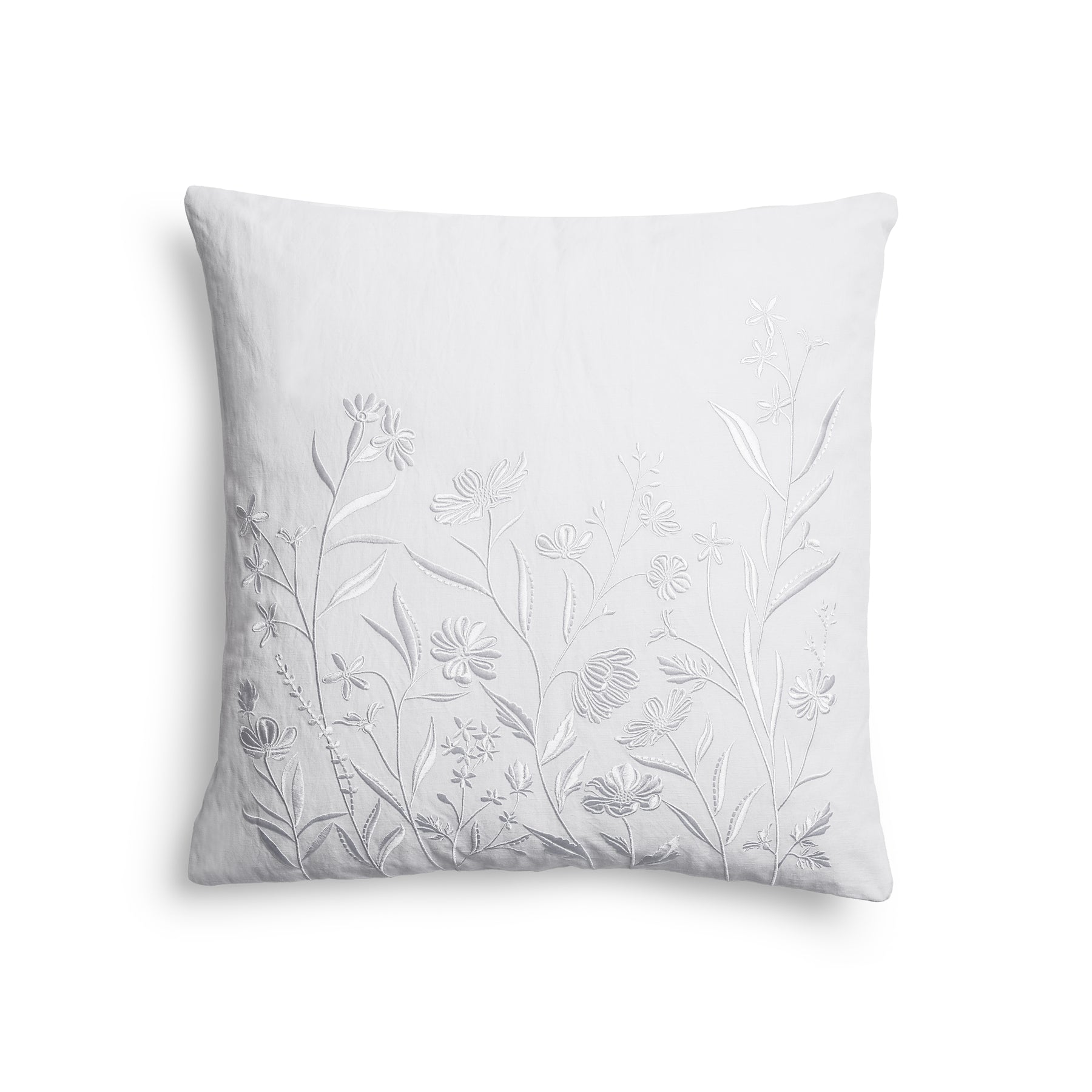 An image of Michael Aram Wildflowers Embroidered Decorative Pillow