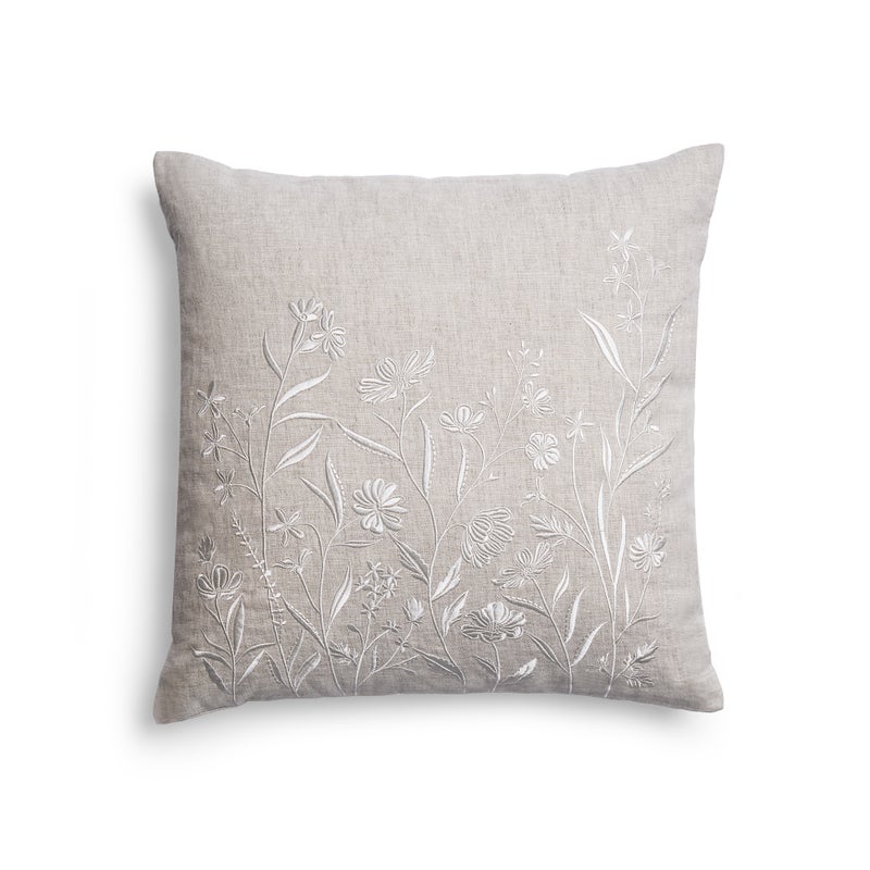 Michael Aram Wildflowers Embroidered Decorative Pillow