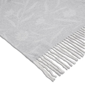 Michael Aram Wildflowers Throw - 70"x50" - Linen and White