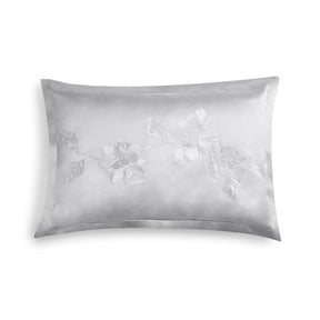 Michael Aram Gardenia Decorative Pillow - Stone and White