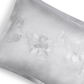 Michael Aram Gardenia Decorative Pillow - Stone and White