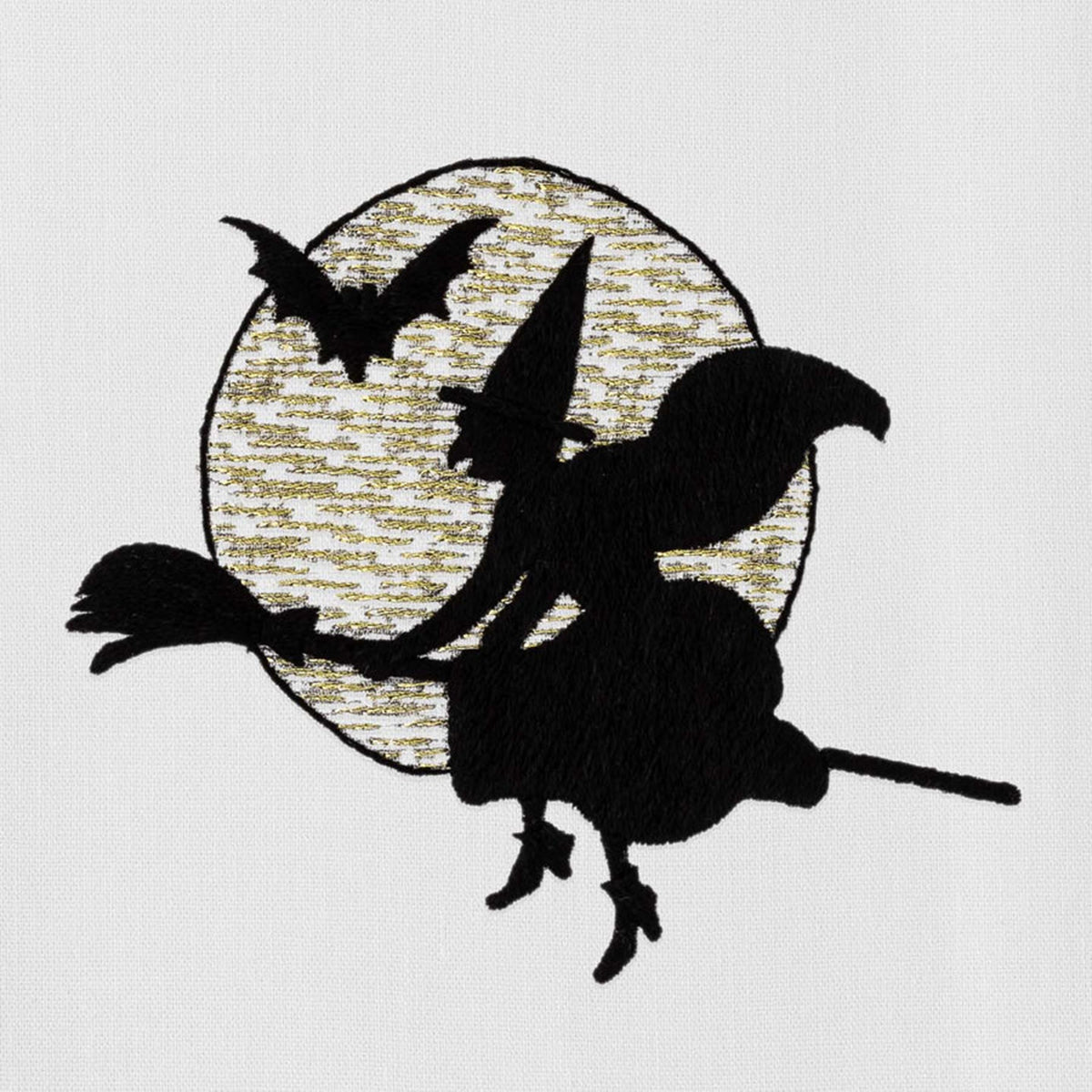 An image of Henry Handwork Witch Silhouette Hand Towel