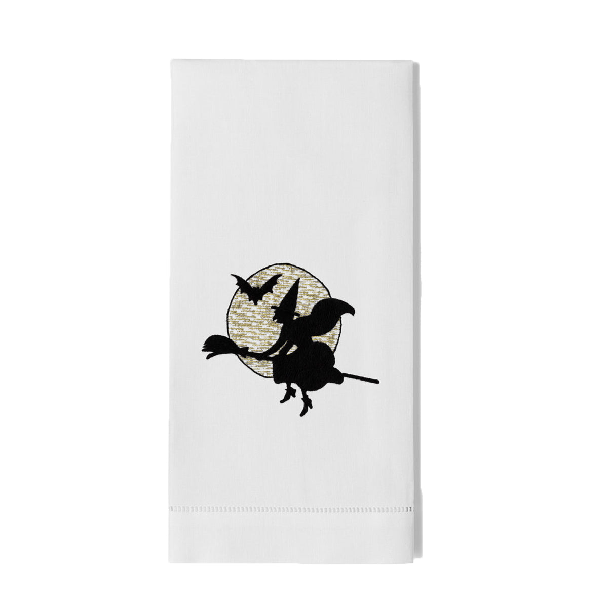 An image of Henry Handwork Witch Silhouette Hand Towel