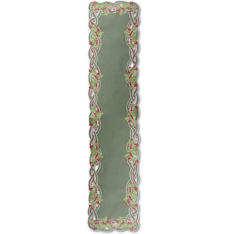 GH54748B_K__K_Interiors_70_Green_Embroidered_Cutout_Holly_with_Berries_Table_Runner_1.jpeg