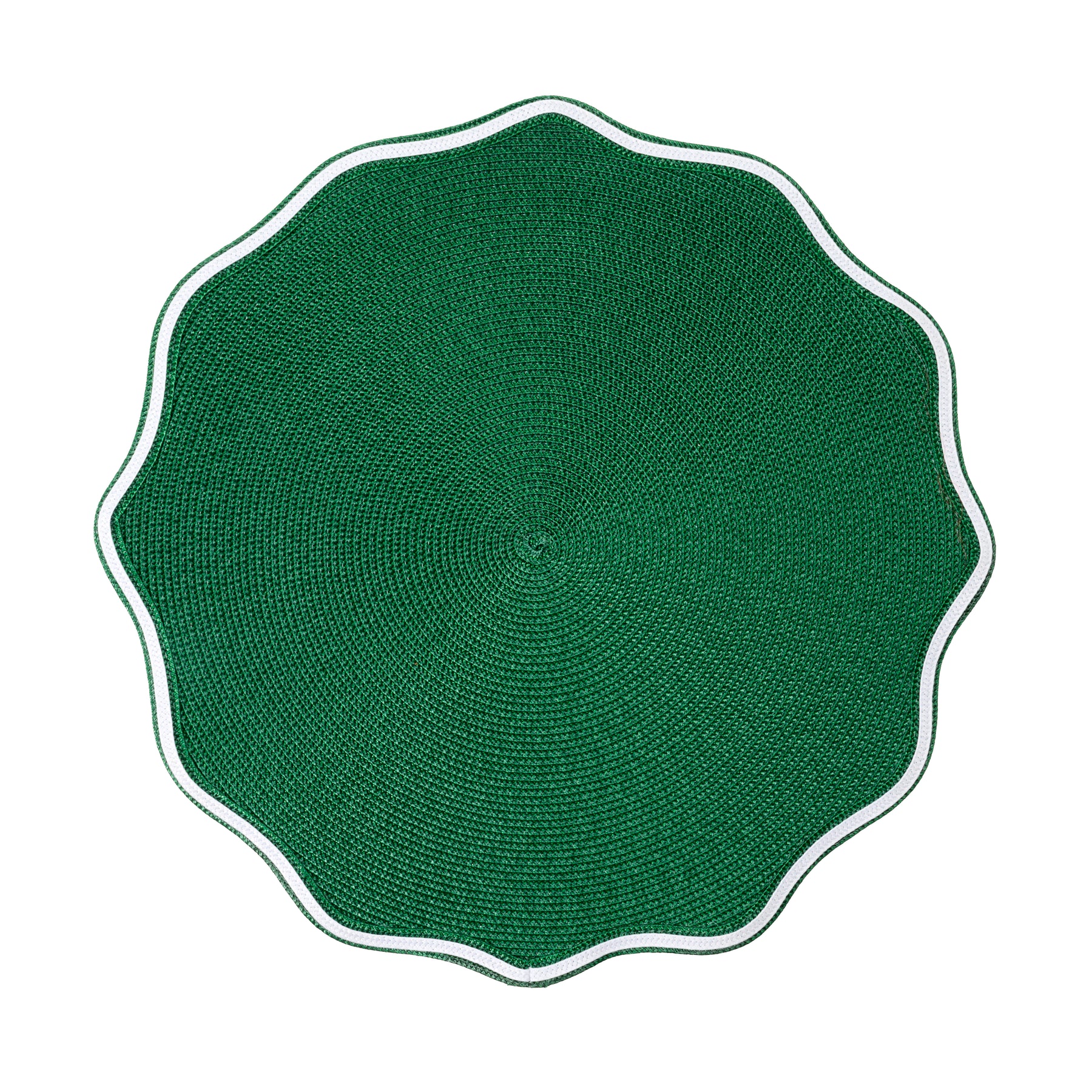 An image of Deborah Rhodes Holiday Piped Oxford Placemat