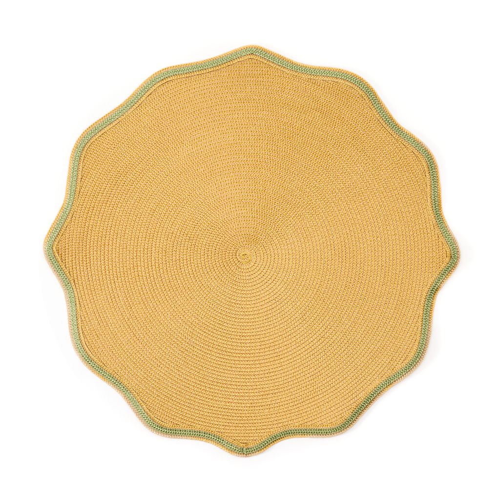 Deborah Rhodes Autumn Piped Oxford Placemat - Set of 4