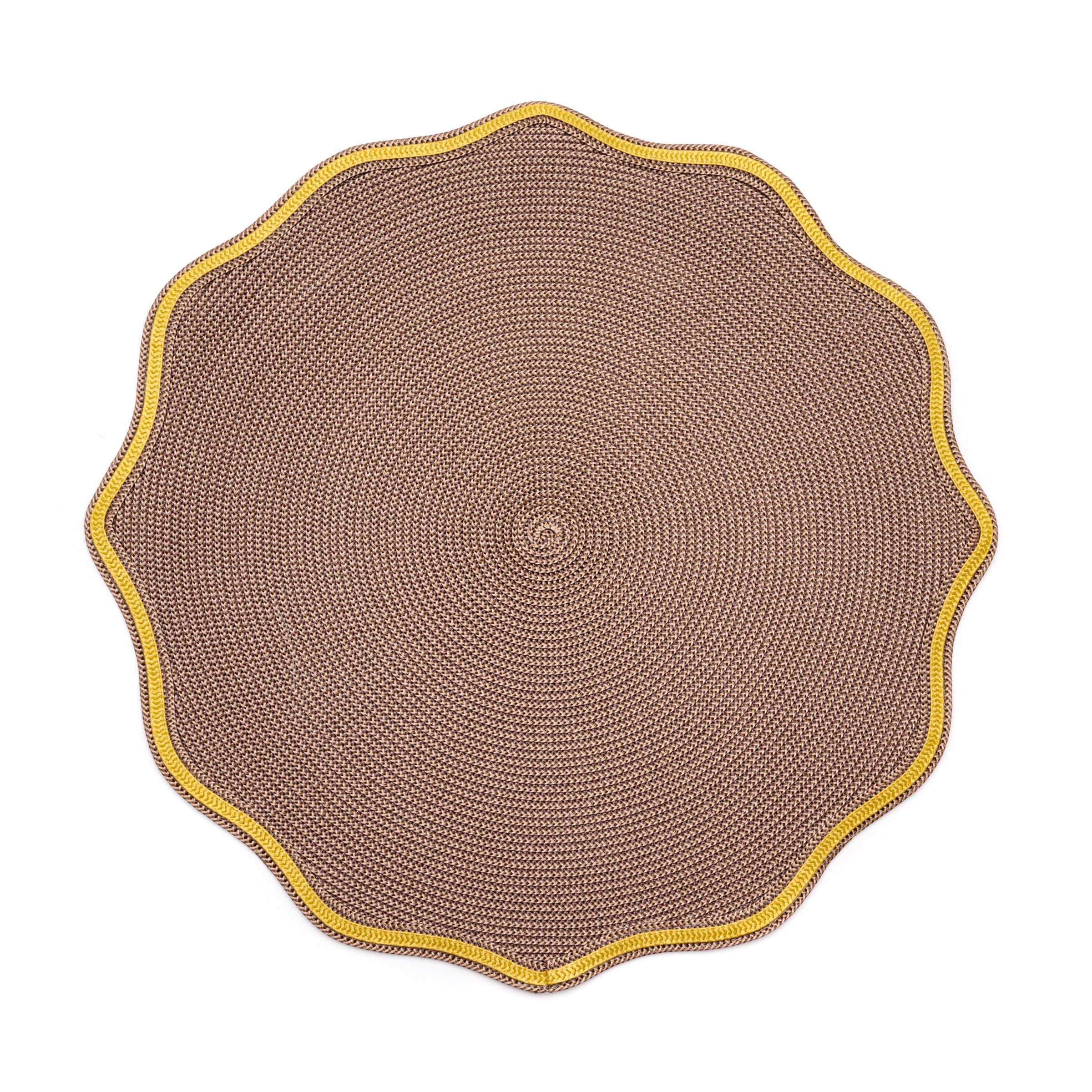 Deborah Rhodes Autumn Piped Oxford Placemat - Set of 4