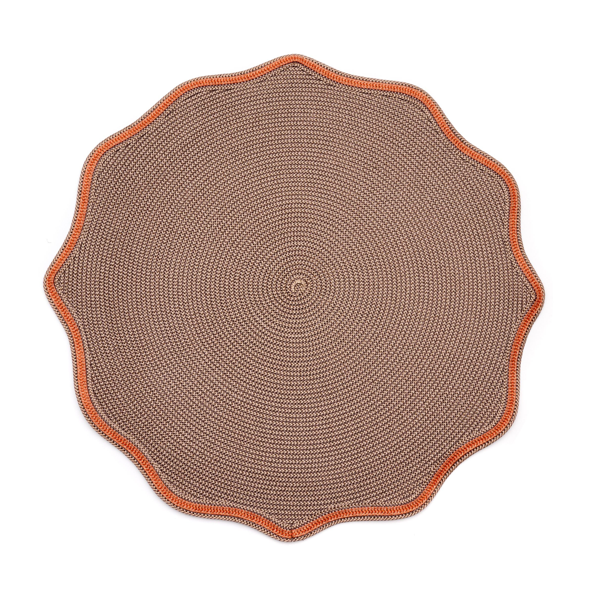 Deborah Rhodes Autumn Piped Oxford Placemat - Set of 4