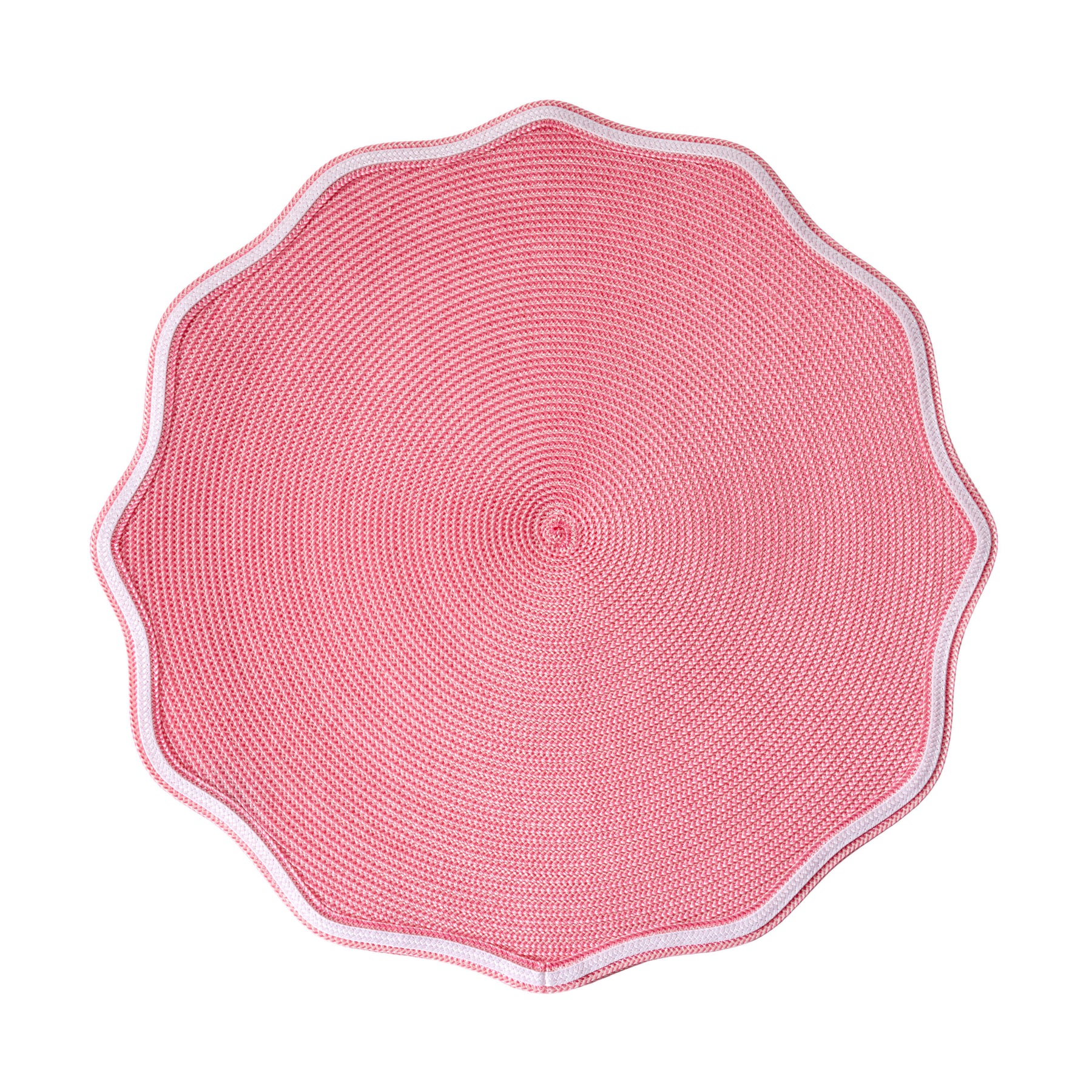 An image of Deborah Rhodes Piped Oxford Set of 4 Placemats