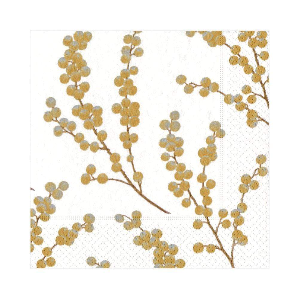 Caspari Berry Branches Luncheon Napkins