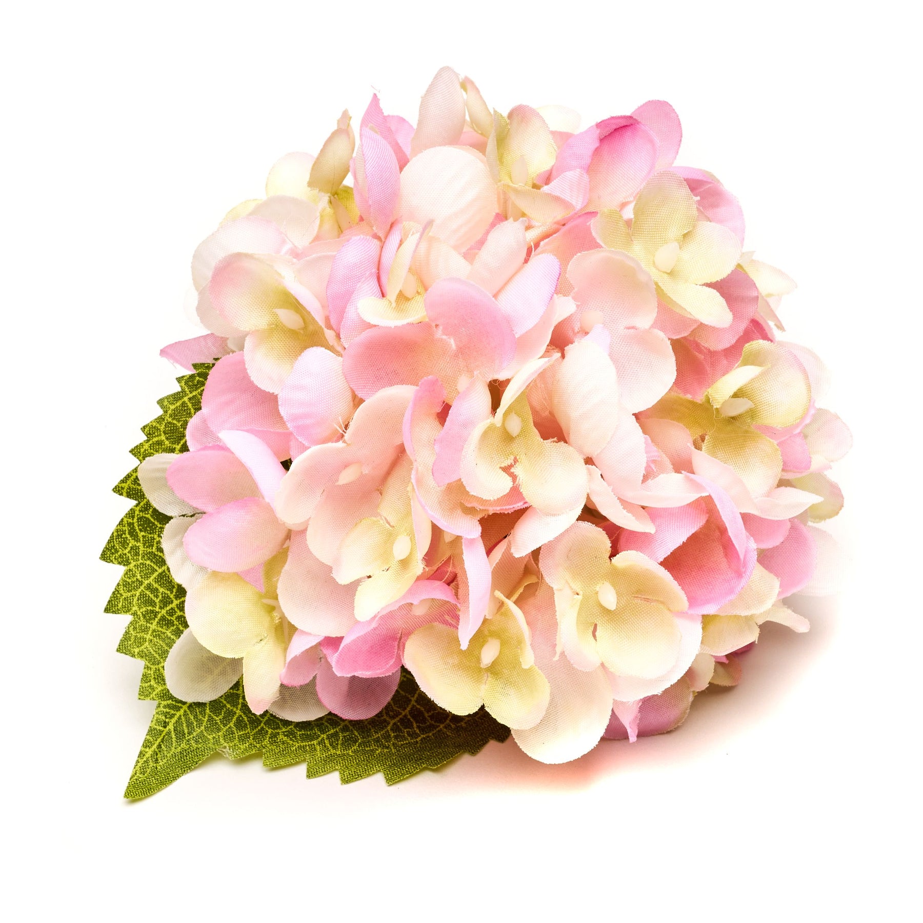 An image of Deborah Rhodes Hydrangea Blossom Napkin Rings - Set of 4