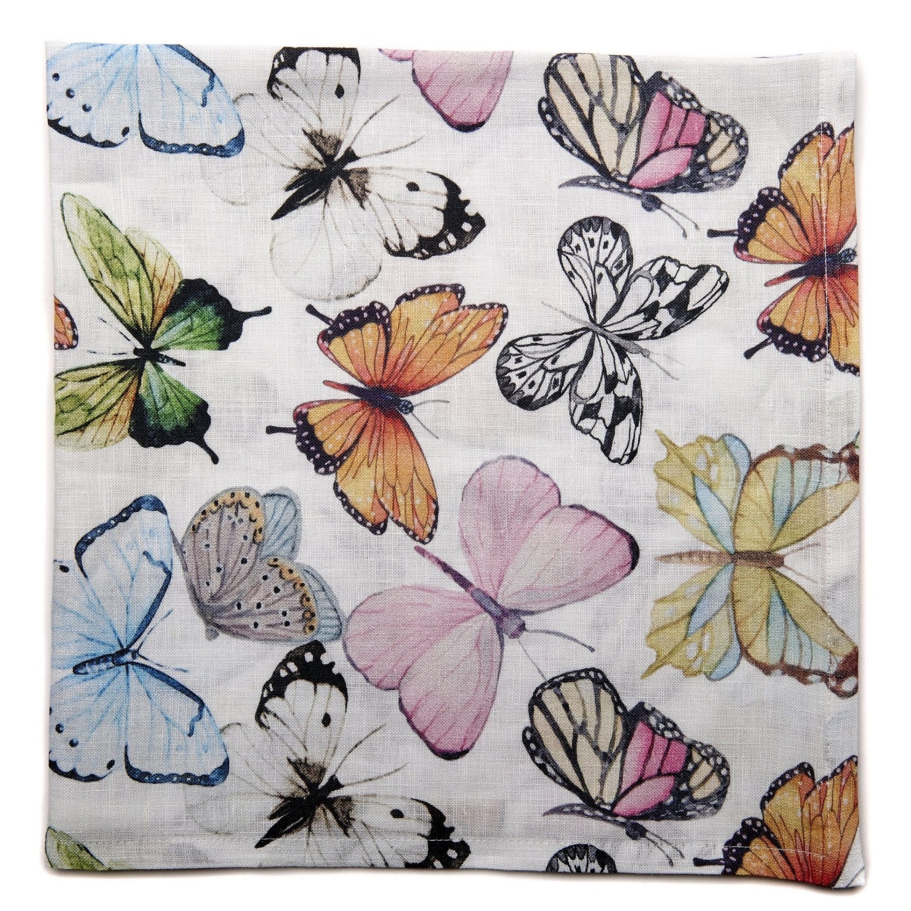 An image of Deborah Rhodes Butterflies Napkins - Set of 4