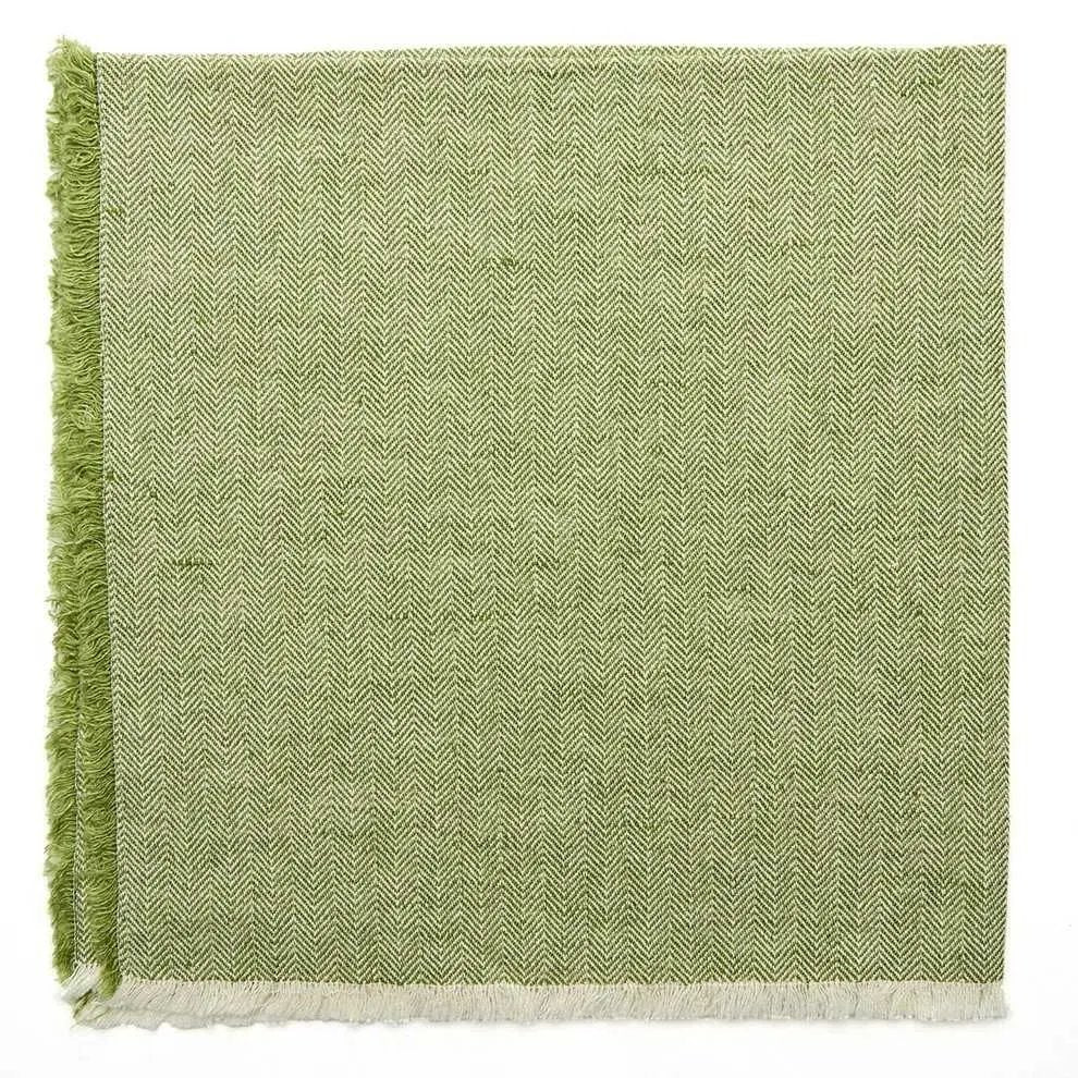 Deborah Rhodes Washed Fringe Napkin - Set of 4