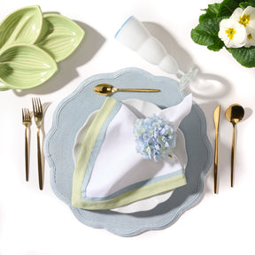 Deborah Rhodes Tailored Border Napkin - Set of 4