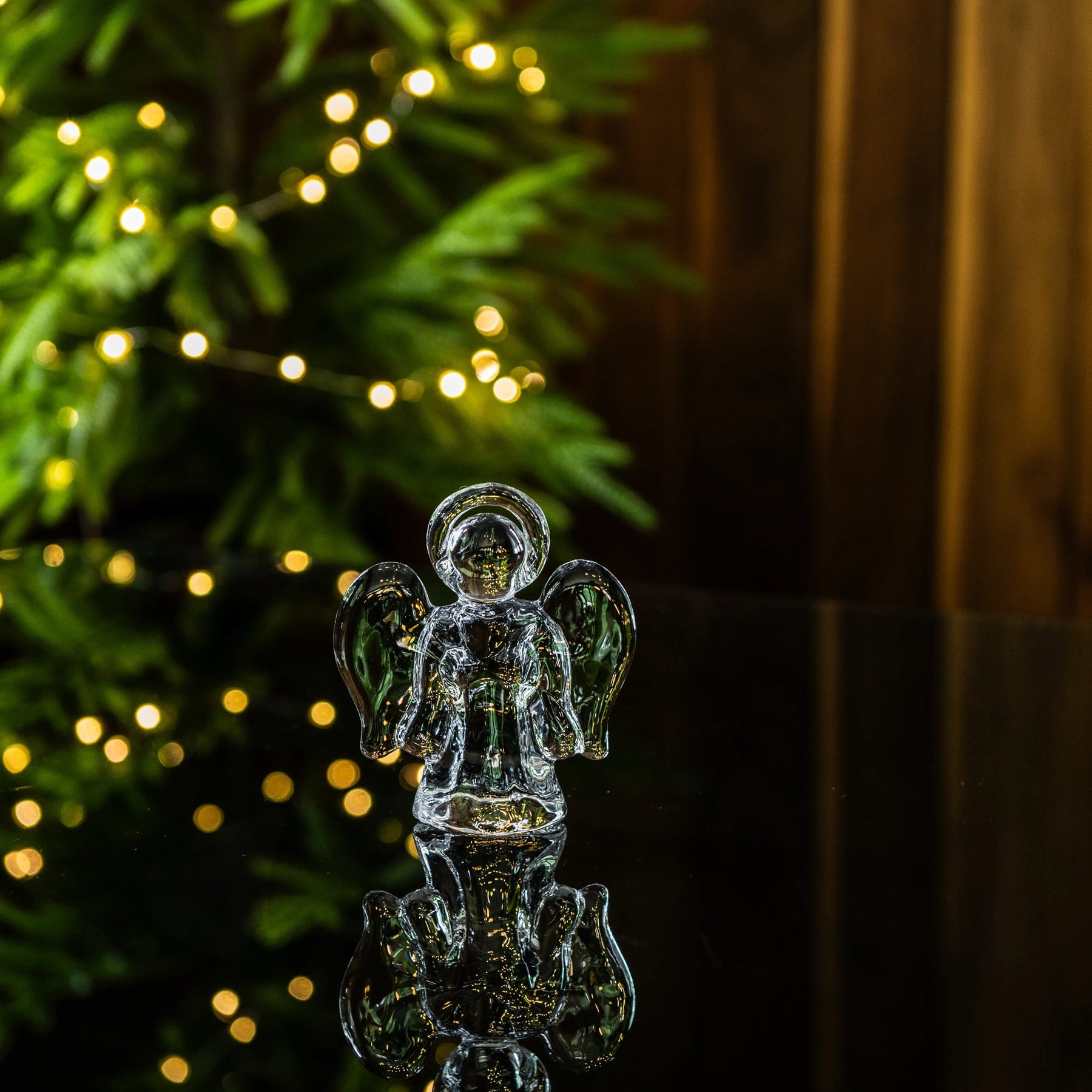 An image of Simon Pearce 4" H Angel