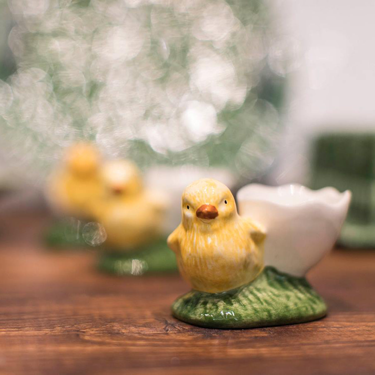 Bordallo Pinheiro Egg Cup with Chick