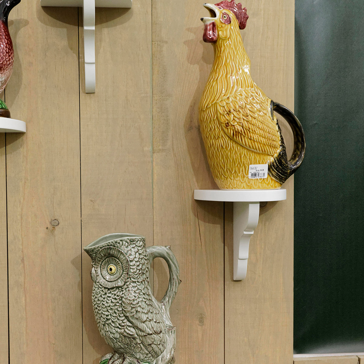 Bordallo Pinheiro Pitcher - Rooster