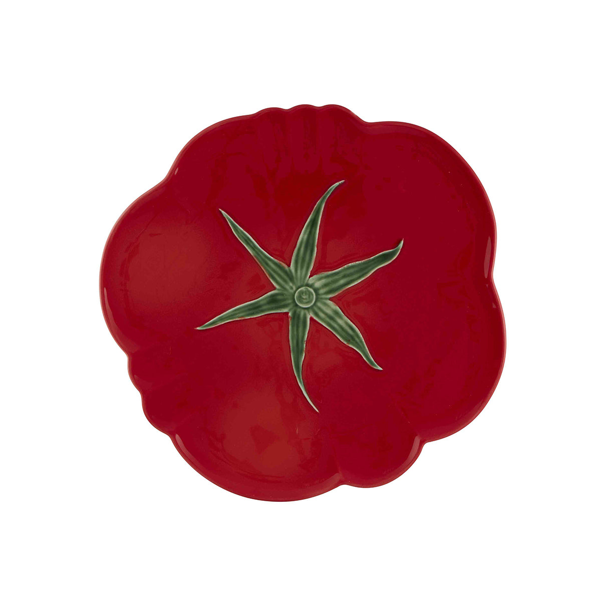 Bordallo Pinheiro Tomato Pizza Plate