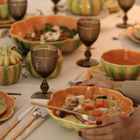 Bordallo Pinheiro Pumpkin Pasta Plate