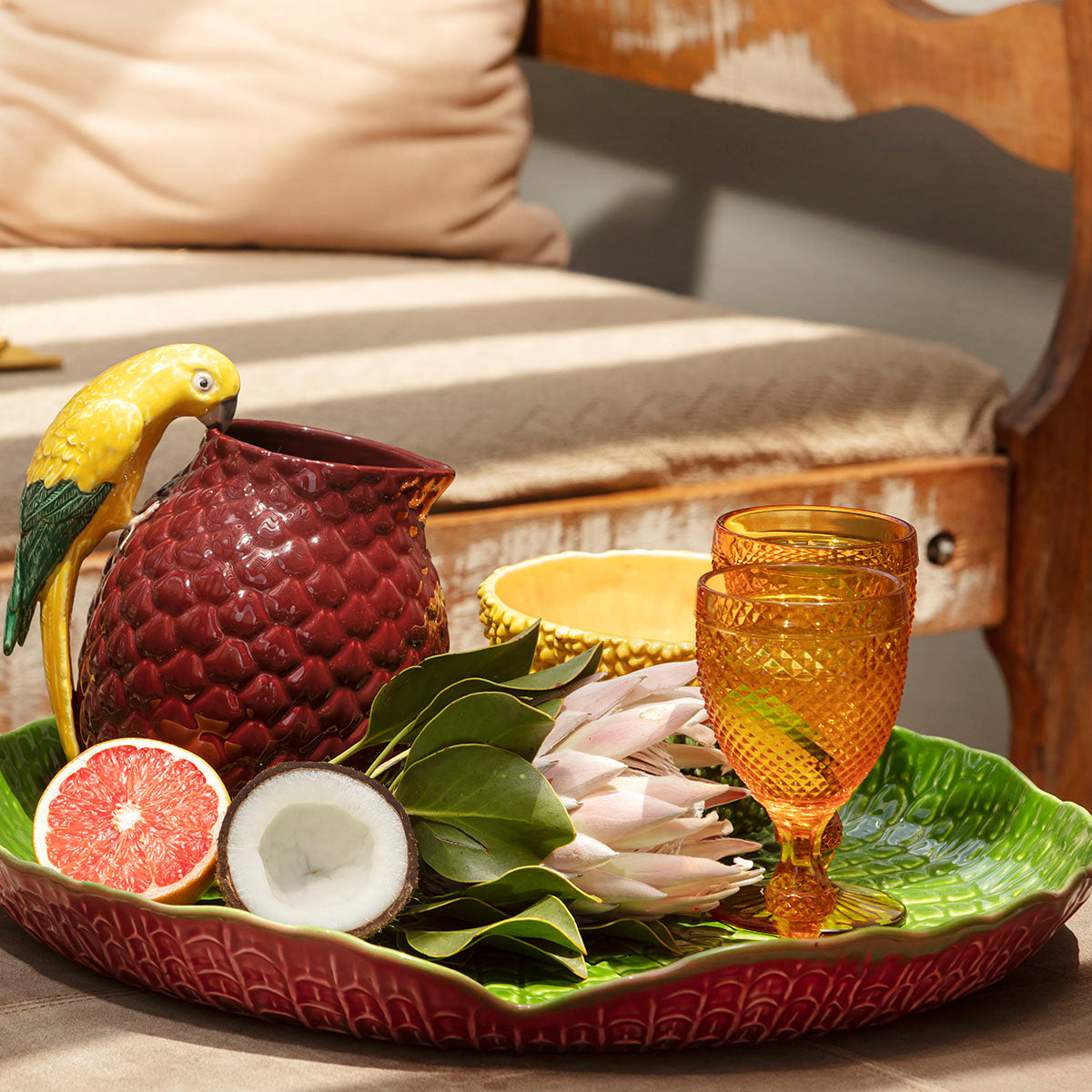 Bordallo Pinheiro Amazonia Large Centerpiece