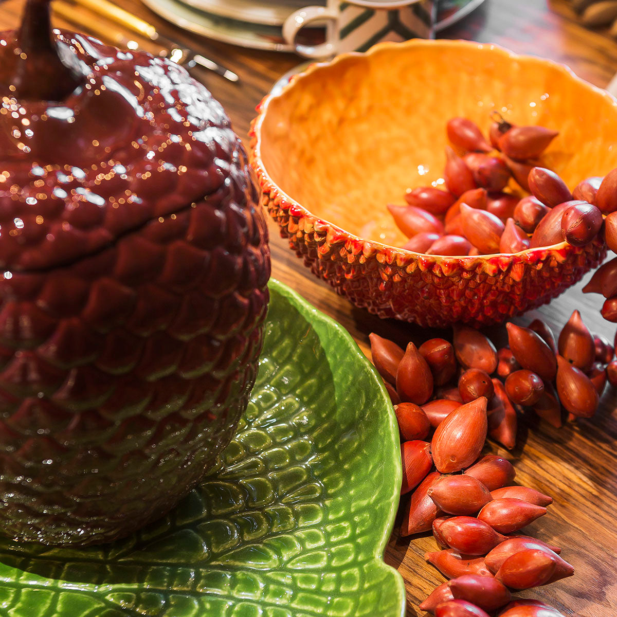 An image of Bordallo Pinheiro Amazonia Bowls - Set of 3