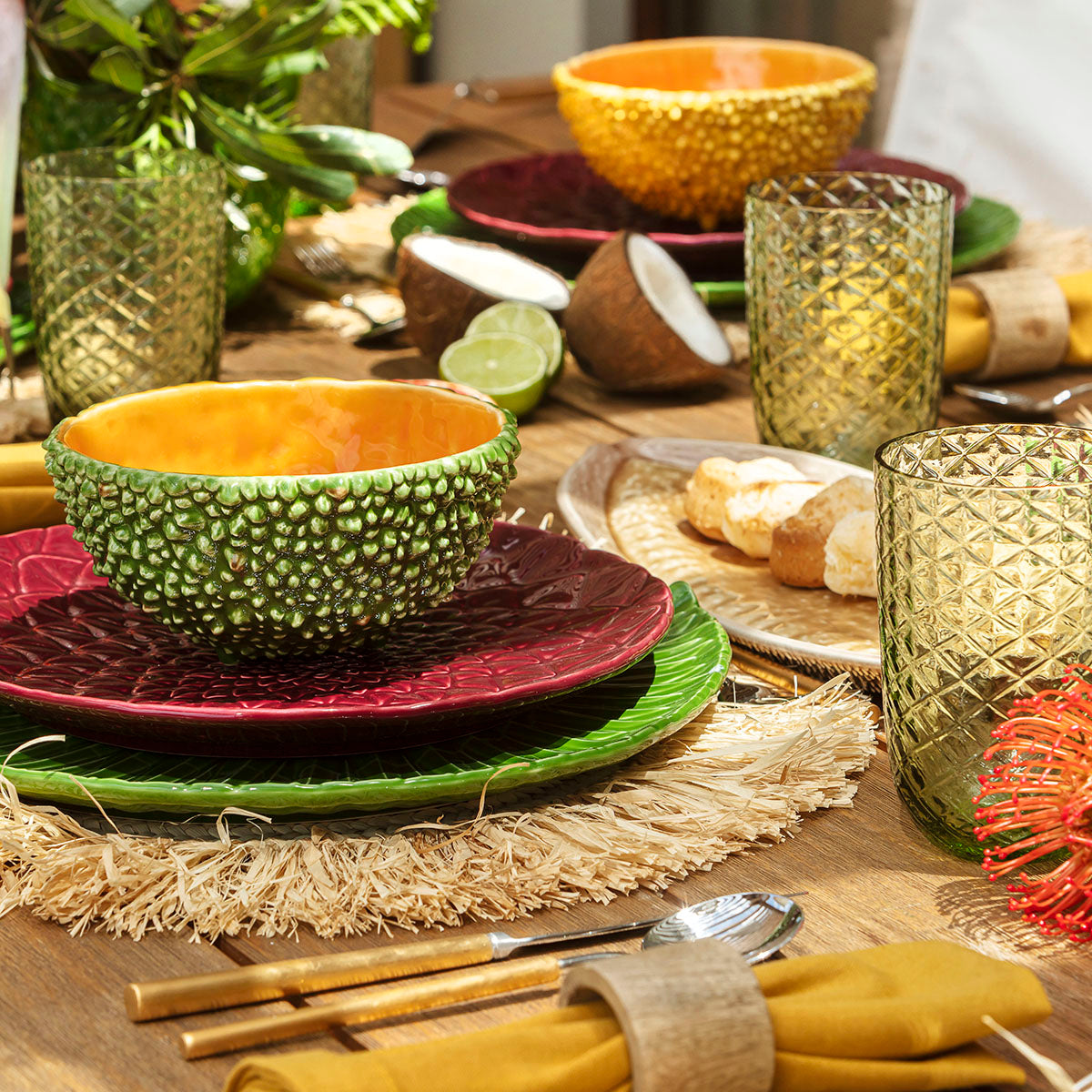 An image of Bordallo Pinheiro Amazonia Bowls - Set of 3