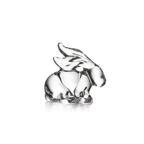 Simon Pearce Glass Rabbit