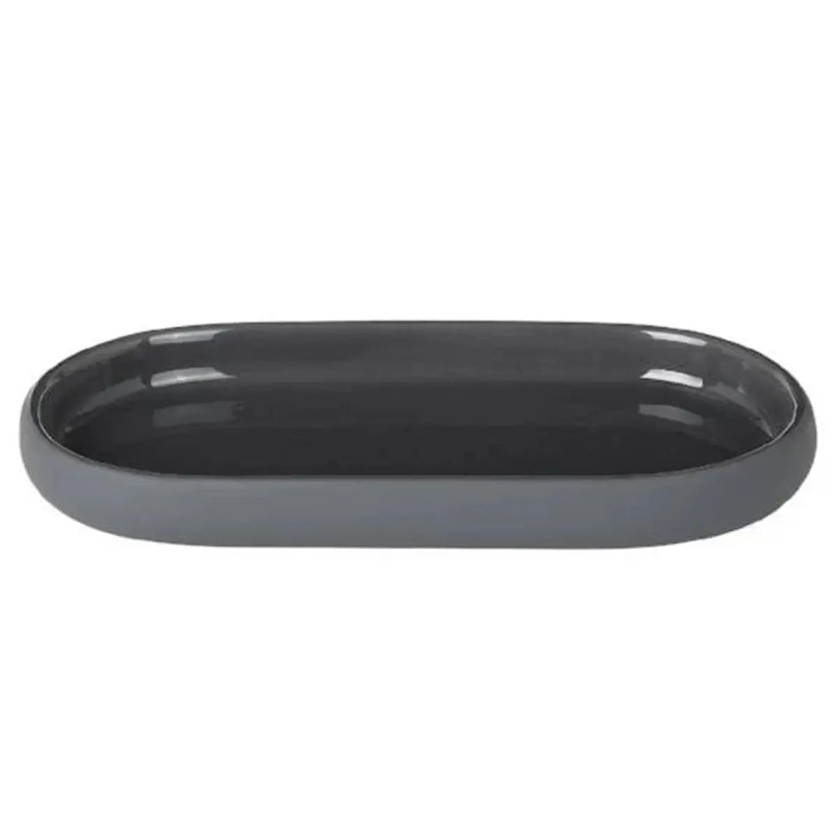 Blomus SONO Oval Tray in Magnet