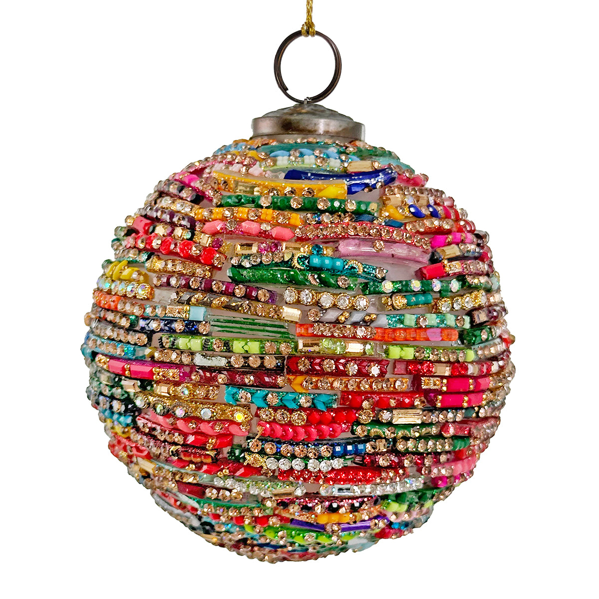 Shishi Bangle Mosaic Multicolor Ornament