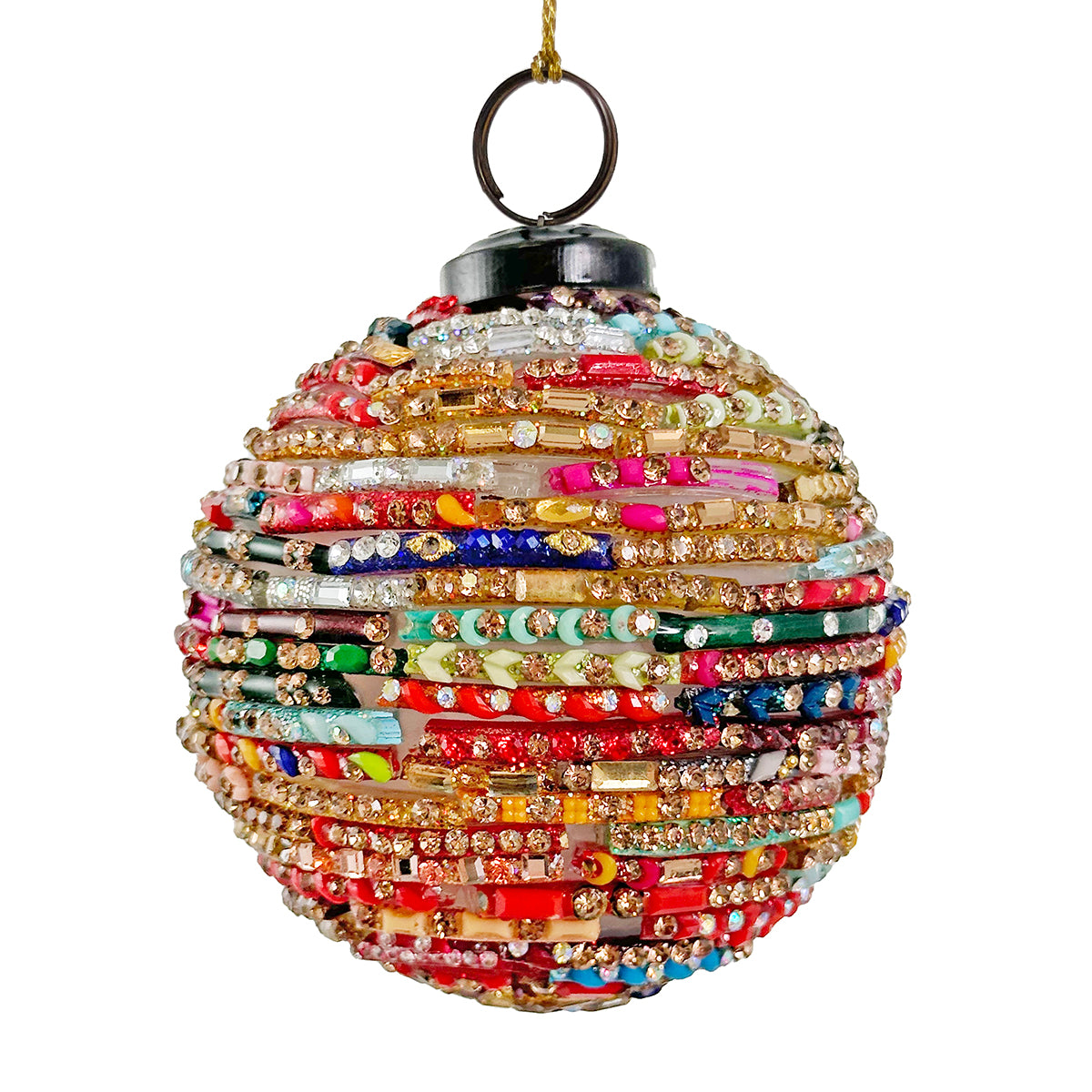 An image of Shishi Bangle Mosaic Multicolor Ornament