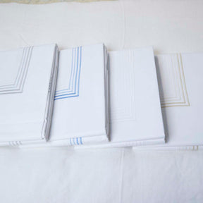 Gracious Home 6-Line Embroidered Duvet Cover